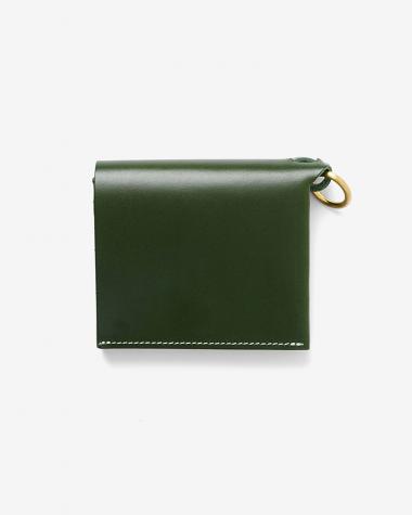  / KREL - RING WALLET GOLD RING / GREEN