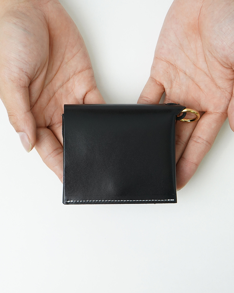 ED ROBERT JUDSON / KREL - RING WALLET GOLD RING / BLACK