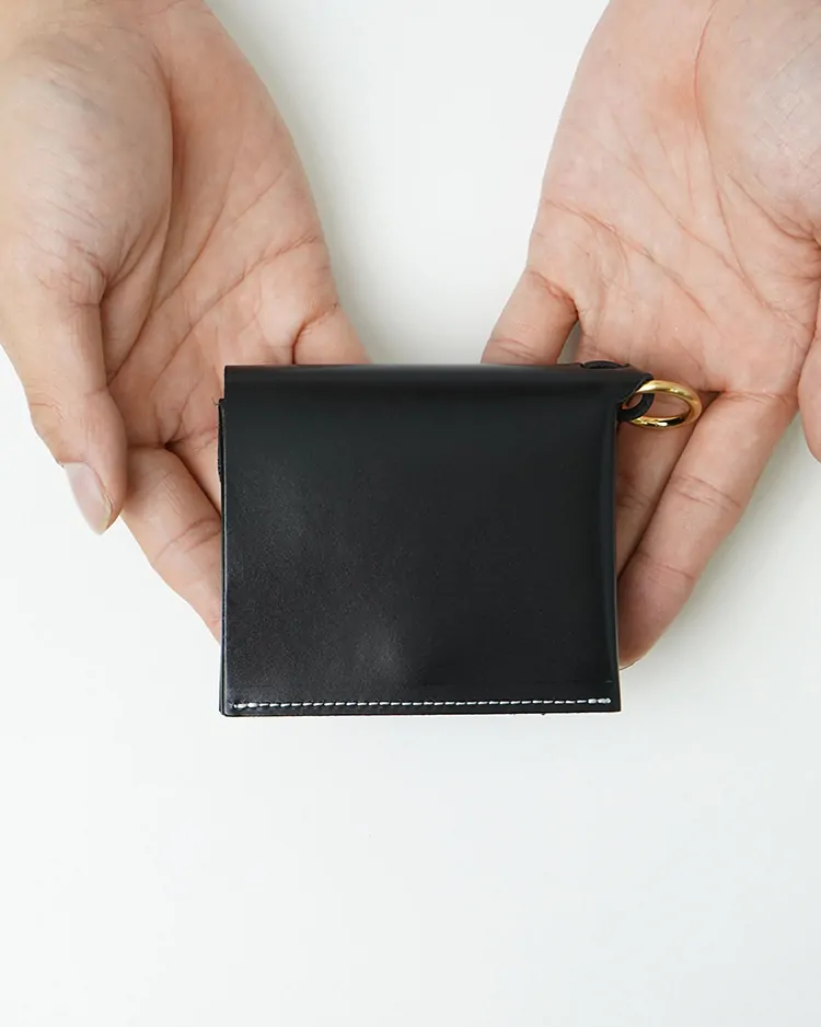 ED ROBERT JUDSON / KREL - RING WALLET GOLD RING / BLACK