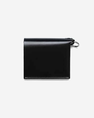  / KREL - RING WALLET SILVER RING / BLACK