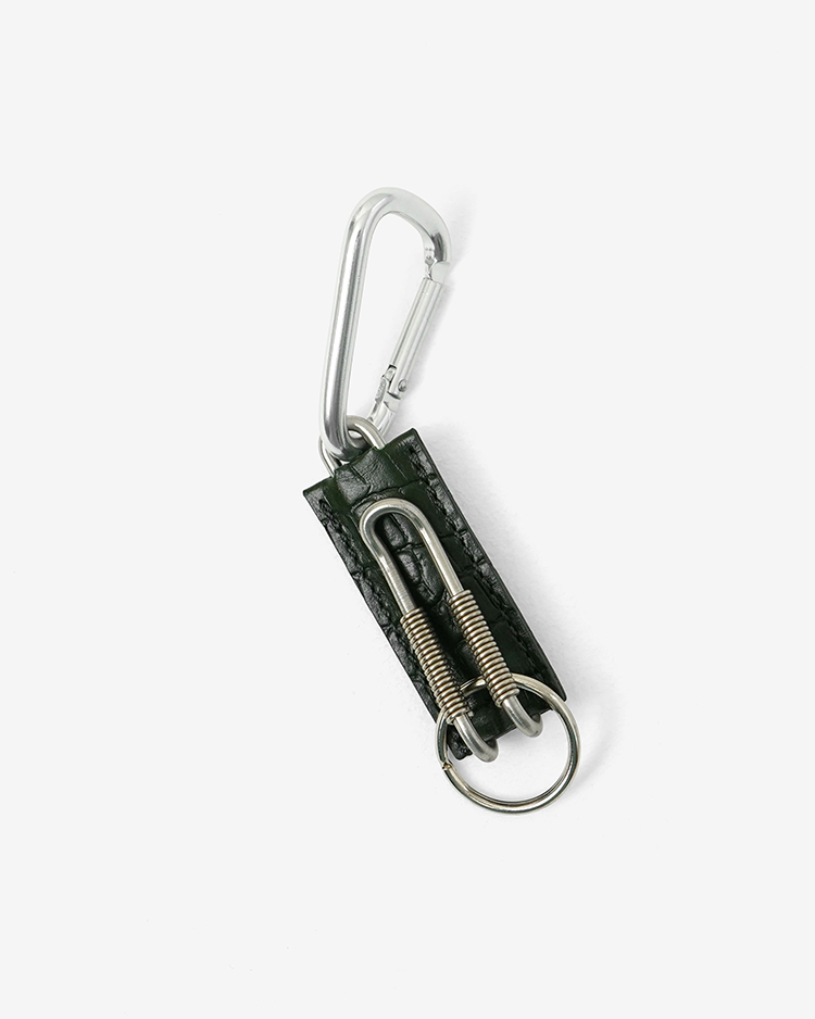 ED ROBERT JUDSON / CLIX - SPLING CLIP KEY HOLDER / GREEN