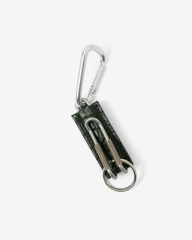  / CLIX - SPLING CLIP KEY HOLDER / GREEN