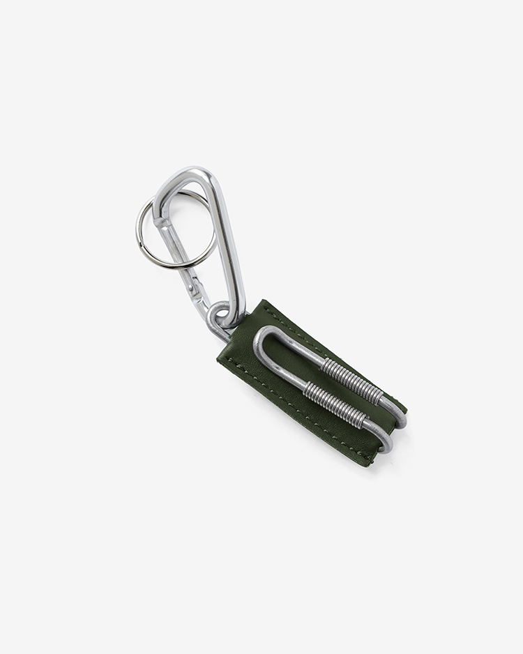 ED ROBERT JUDSON / CLIX - SPLING CLIP KEY HOLDER / GREEN