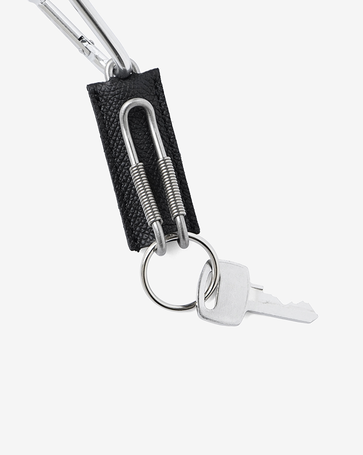 ED ROBERT JUDSON / CLIX - SPRING CLIP KEY HOLDER / BLACK