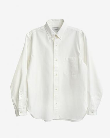 YAECA (MEN) / BUTTON SHIRT B/D / WHITE