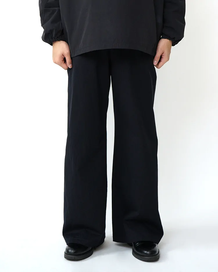 YAECA (MEN) / WIDE - CHINO / NAVY