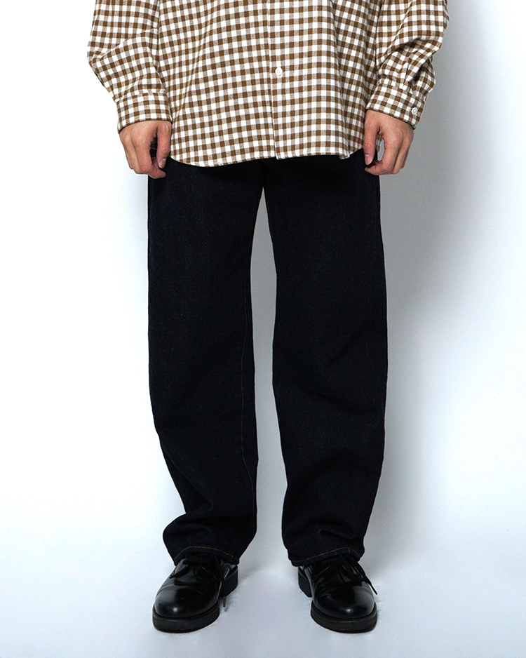 YAECA (MEN) / WIDE STRAIGHT DENIM(13-14W)