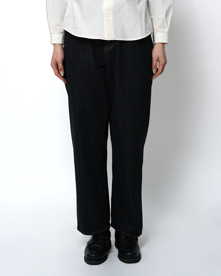 YAECA (WOMEN) / WIDE STRAIGHT DENIM(11-13B)