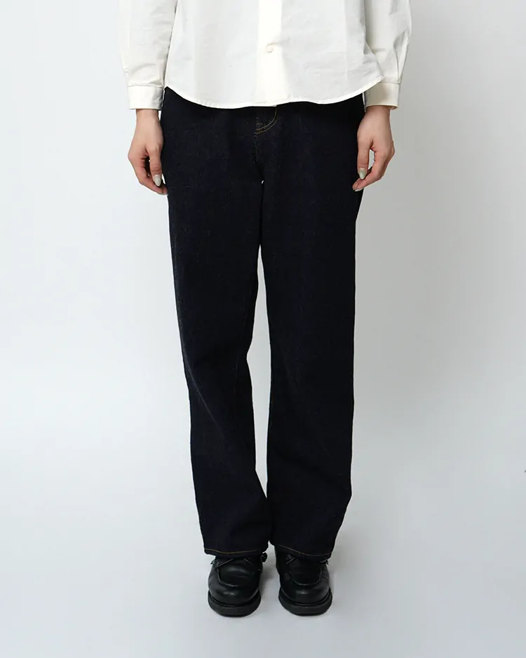 YAECA (WOMEN) / WIDE STRAIGHT DENIM(11-14W)