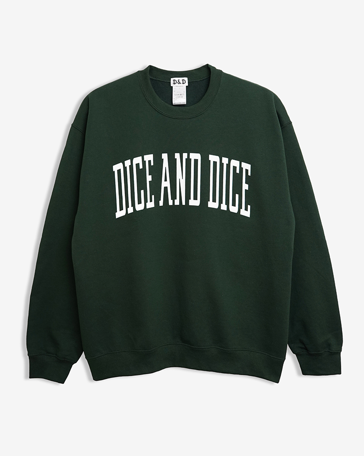 D&D ( Souvenir items ) / VARSITY CREW / GREEN