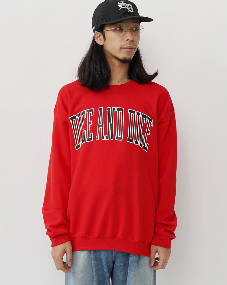 D&D ( Souvenir items ) / VARSITY CREW / RED