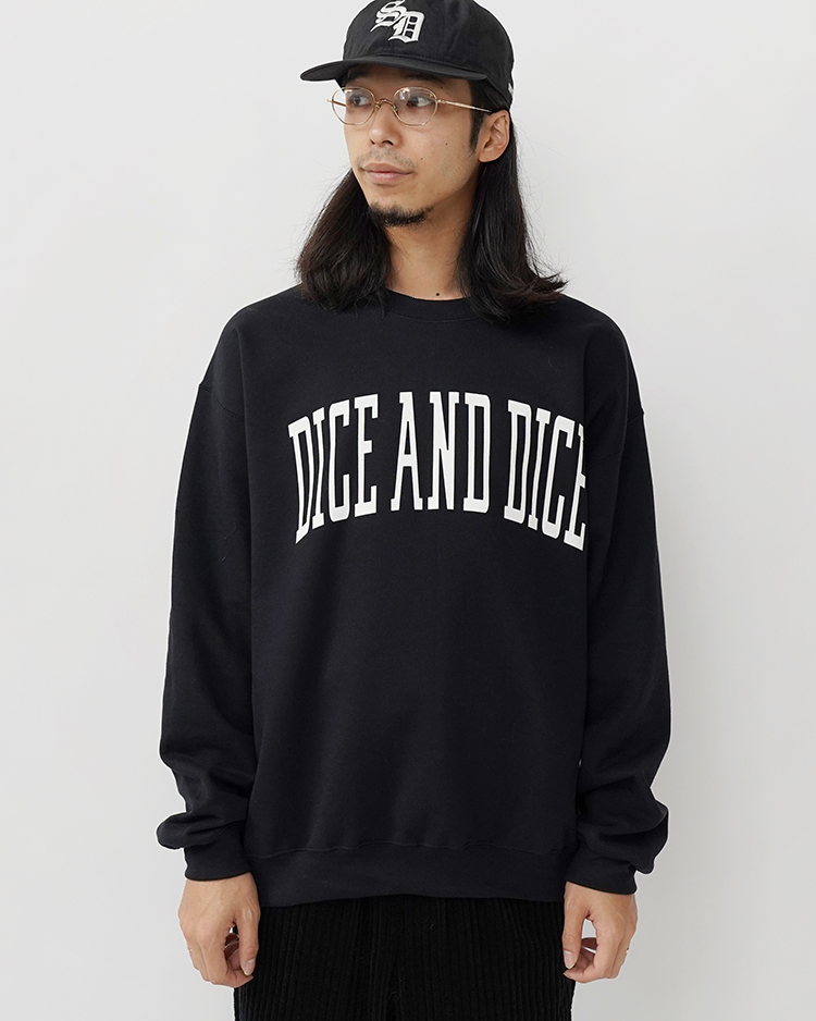 D&D ( Souvenir items ) / VARSITY CREW / BLACK