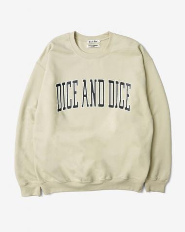 D&D ( Souvenir items ) / VARSITY CREW / BEIGE
