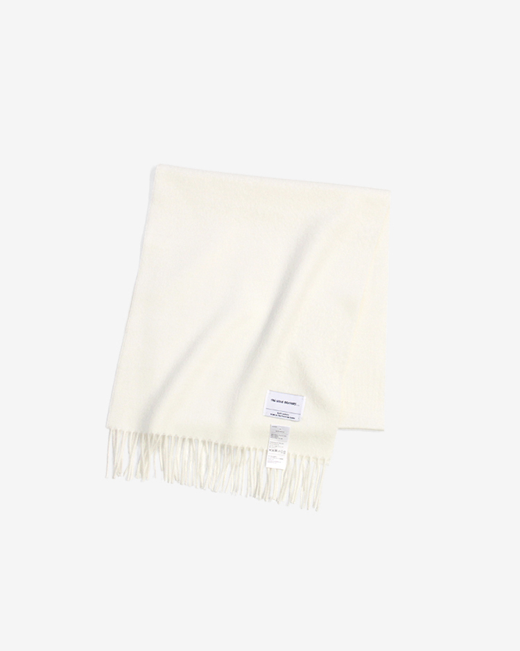 THE INOUE BROTHERS... / Brushed Scarf / ECRU