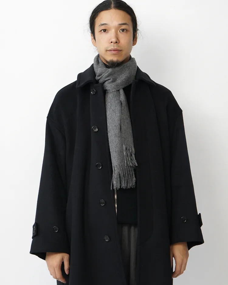 THE INOUE BROTHERS... / Brushed Scarf / GREY
