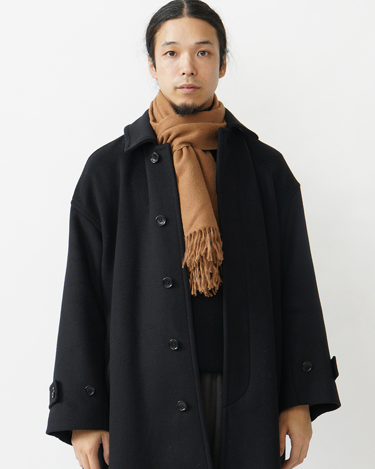 THE INOUE BROTHERS... / Brushed Scarf / CAMEL
