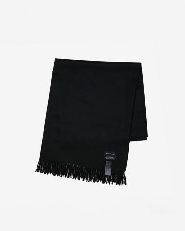 THE INOUE BROTHERS... / Large Brushed Stole / PURE BLACK