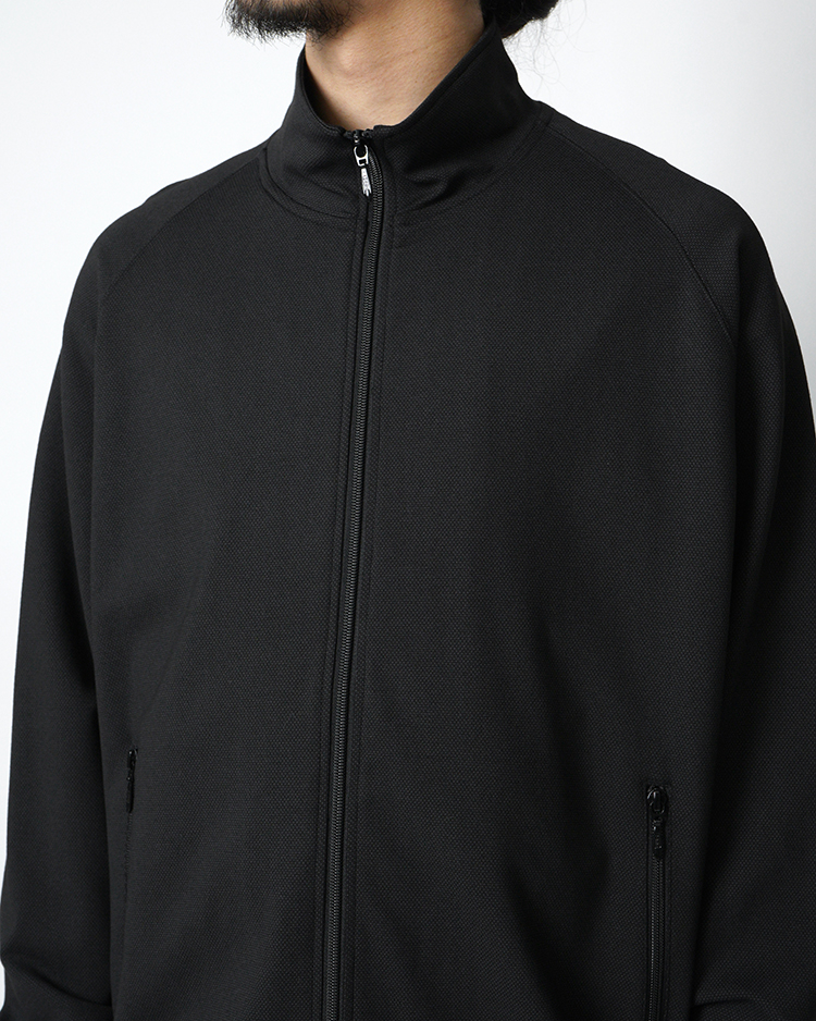 SIDOGRAS Melange Ponte Track Blouson / BLACK | Graphpaper (MEN