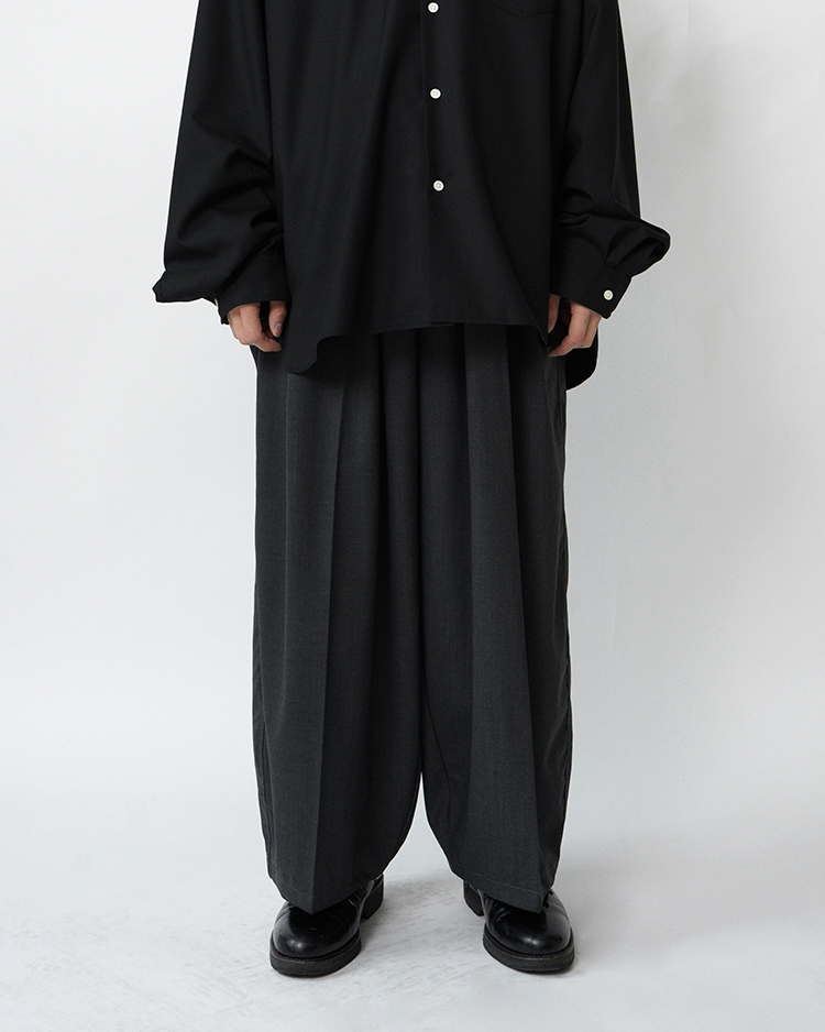 Sillage / circular pants / ANTHRACITE