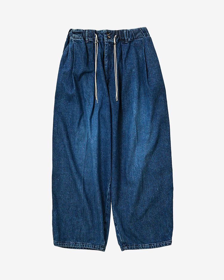 Sillage / circular pants denim damaged