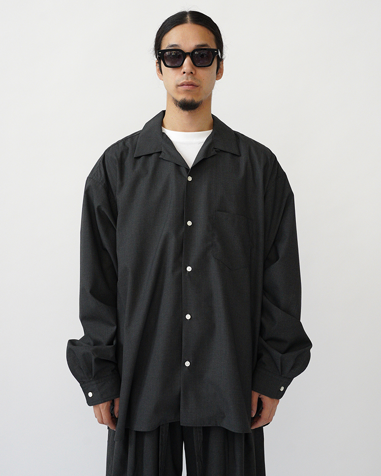 Sillage / RE-ENGINEERED OVERSHIRT ANTHRACITE