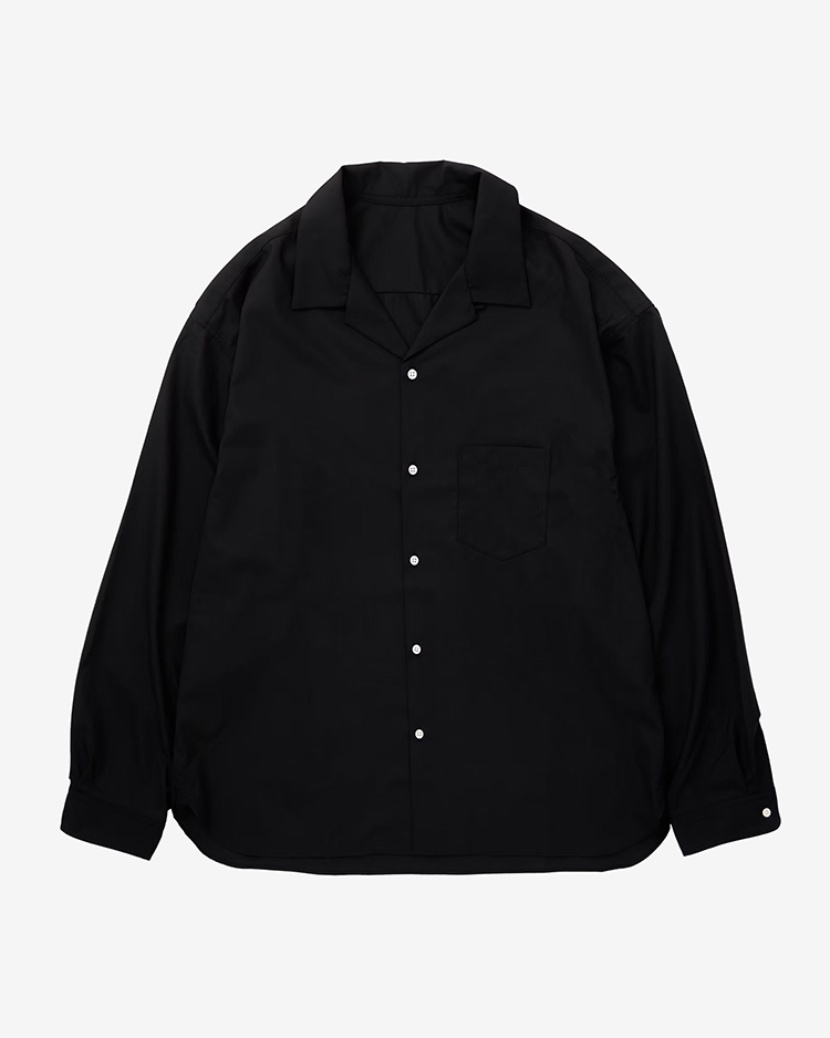 Sillage / RE-ENGINEERED OVERSHIRT / BLACK