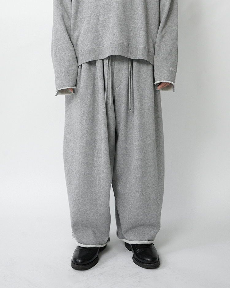 Sillage / loop wheel circular pants