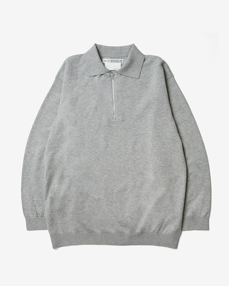 YAECA (MEN) / PFU Zip-Up / GRAY
