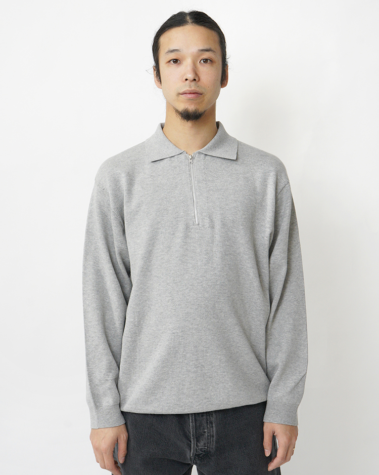 YAECA (MEN) / PFU Zip-Up / GRAY
