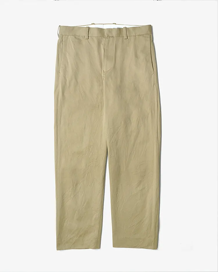 YAECA (MEN) / STANDARD - CHINO / KHAKI