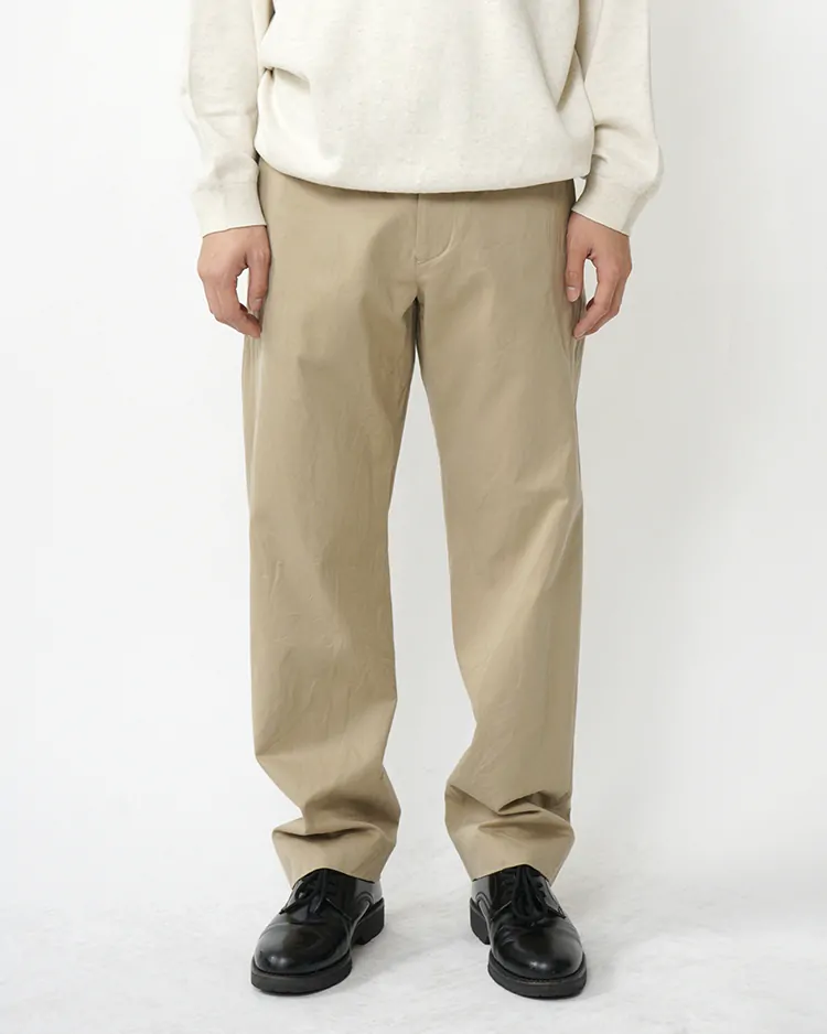 YAECA (MEN) / STANDARD - CHINO / KHAKI