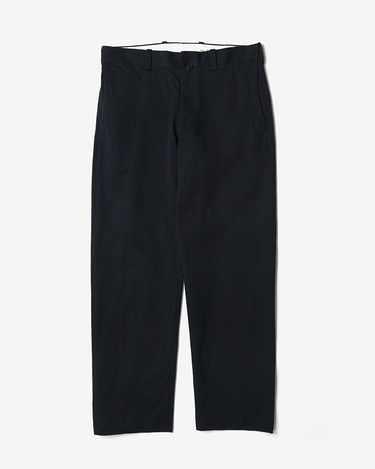 YAECA (MEN) / STANDARD - CHINO / NAVY