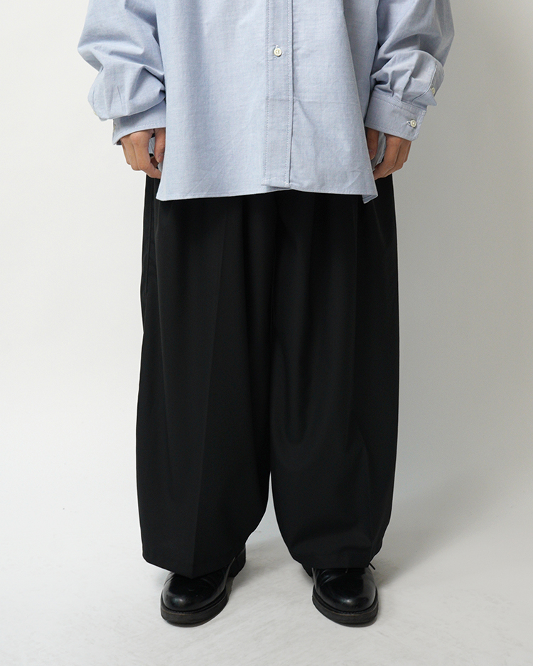 Sillage / circular pants / BLACK