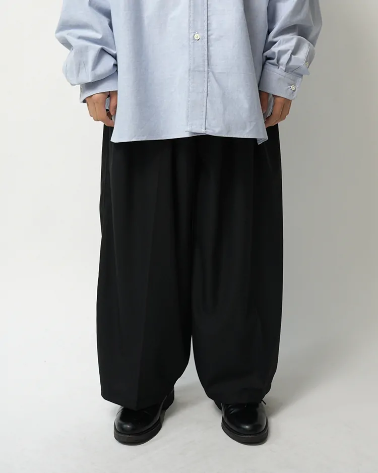 Sillage / circular pants / BLACK