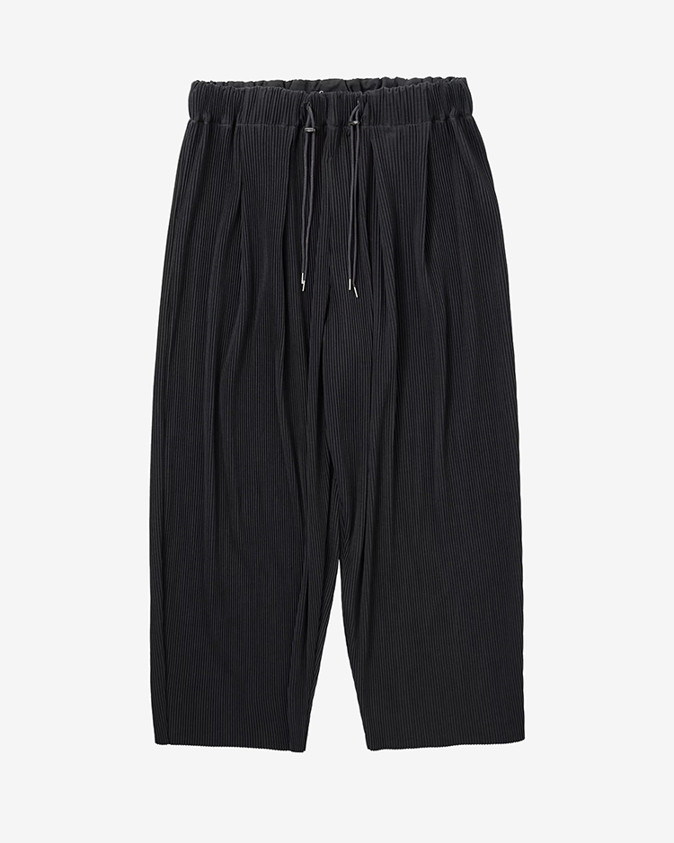 Sillage / circular pants pleats / ANTHRACITE