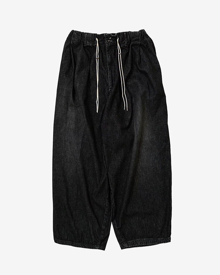 Sillage / circular pants black denim damaged