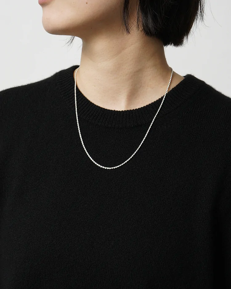 Garden of eden / ROPE CHAIN NECKLACE (ED25AW-015) / 50cm