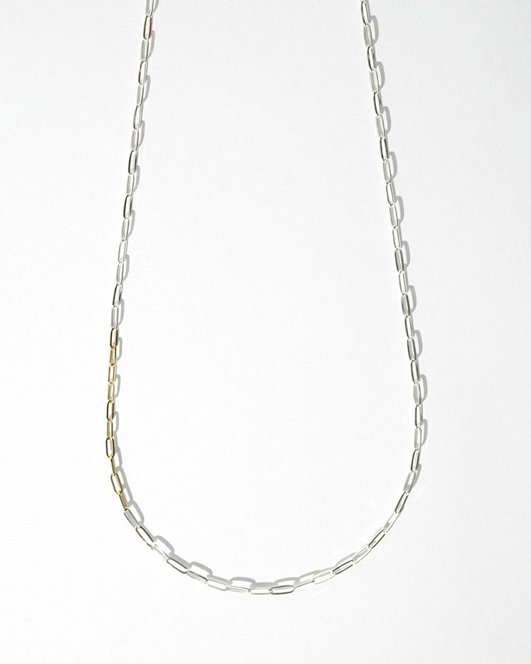 Garden of eden / 9K&SV PC CHAIN NECKLACE (25SS058) / 50cm