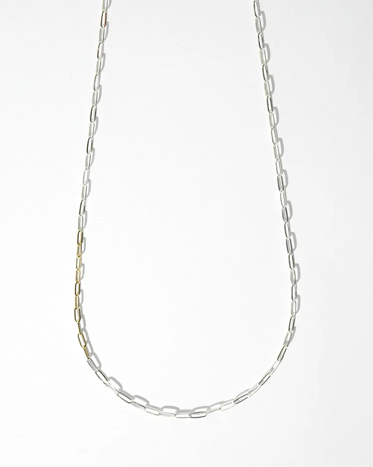 Garden of eden / 9K&SV PC CHAIN NECKLACE (25SS058) / 50cm