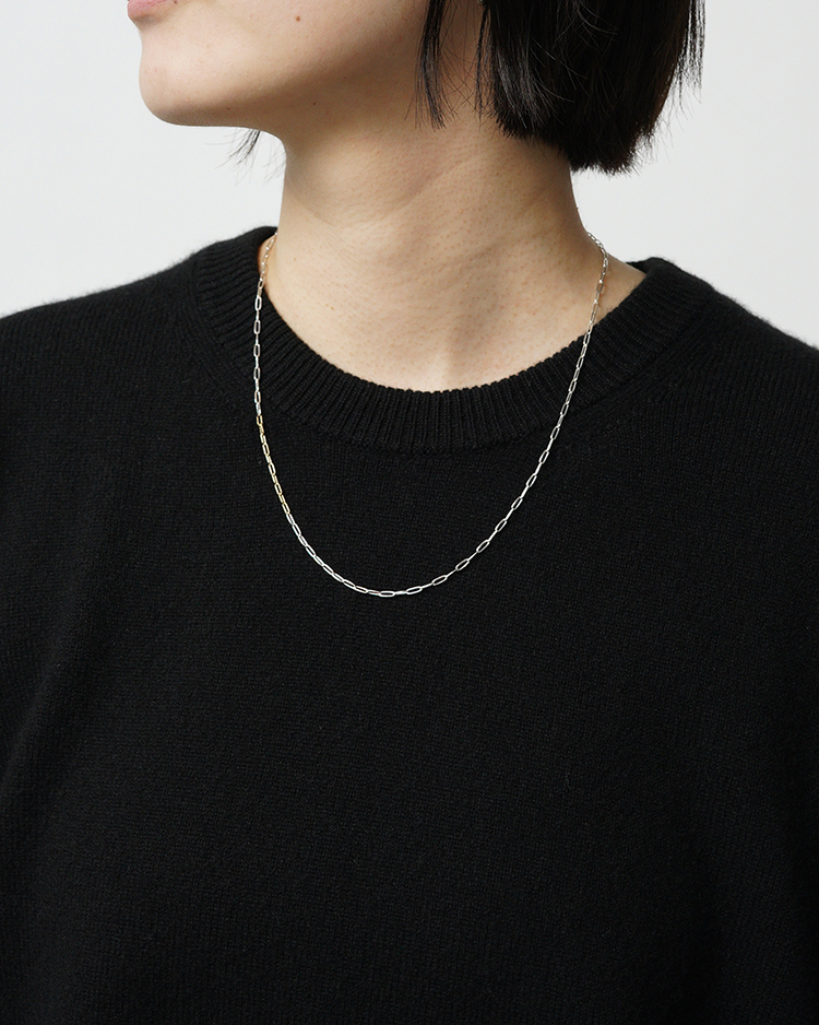 Garden of eden / 9K&SV PC CHAIN NECKLACE (25SS058) / 50cm