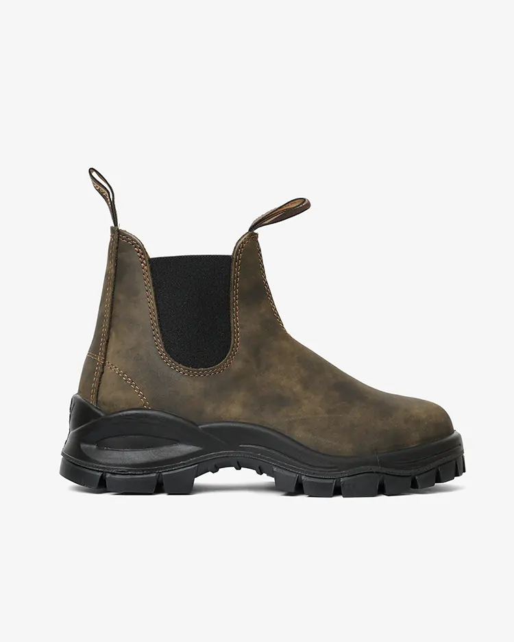 BLUNDSTONE / LUG BOOTS / BROWN