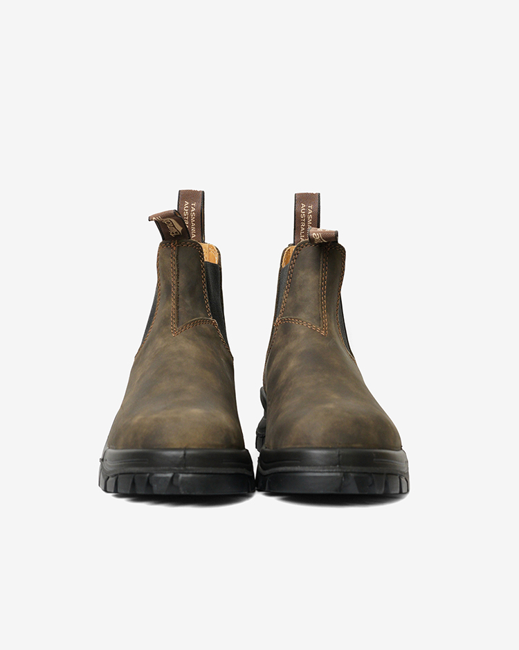 BLUNDSTONE / LUG BOOTS / BROWN
