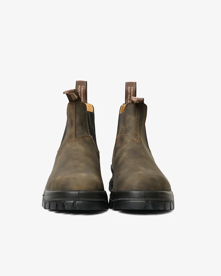 BLUNDSTONE / LUG BOOTS / BROWN