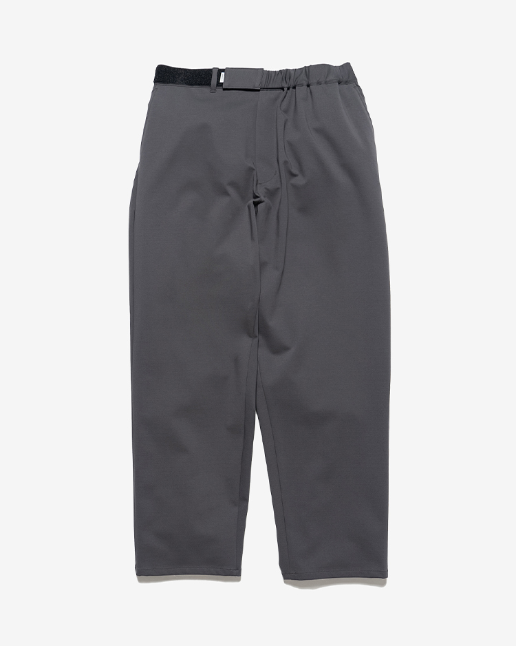 Graphpaper (MEN) / Compact Ponte Wide Tapered Chef Pants / C.GRAY