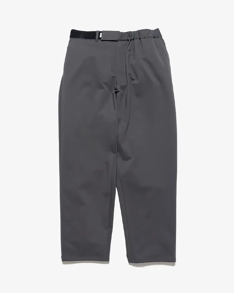 Graphpaper (MEN) / Compact Ponte Wide Tapered Chef Pants / C.GRAY