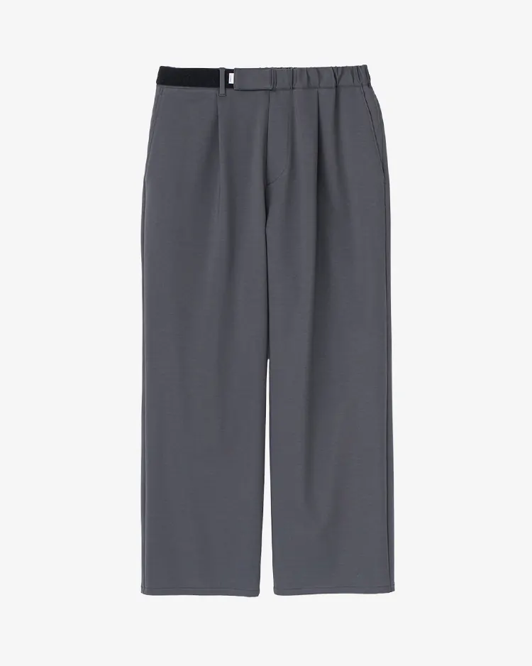Graphpaper (MEN) / Compact Ponte Wide Chef Pants / C.GRAY