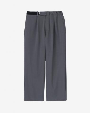  / Compact Ponte Wide Chef Pants / C.GRAY