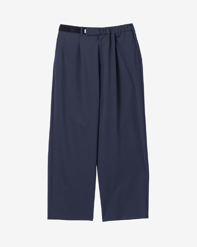 Graphpaper (MEN) / Compact Ponte Wide Chef Pants / NAVY
