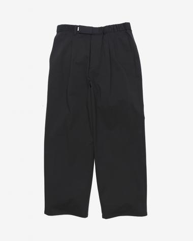  / Compact Ponte Wide Chef Pants / BLACK