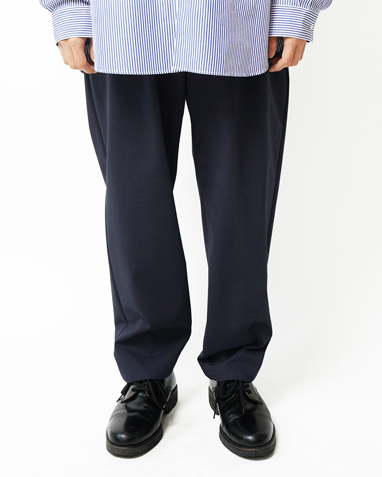 Graphpaper (MEN) / Compact Ponte Chef Pants / NAVY